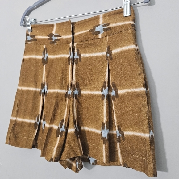 Just Bee Queen Brown Marlow Shorts in Doe Print NWT - Picture 4 of 13